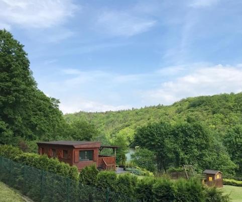 Domek Letniskowy "Domek W Zieleni" Kaszuby Lapino Esterno foto