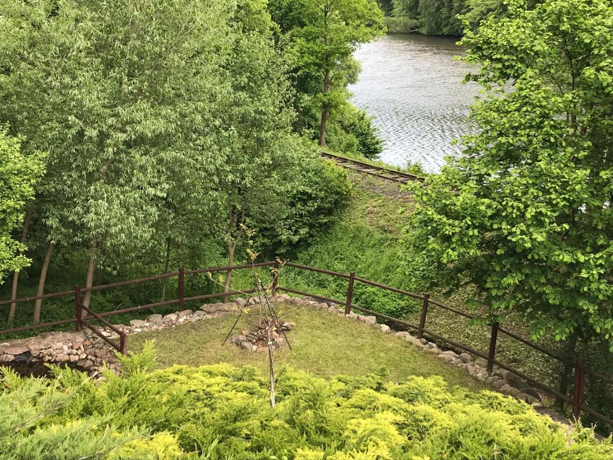 Domek Letniskowy "Domek W Zieleni" Kaszuby Lapino Esterno foto