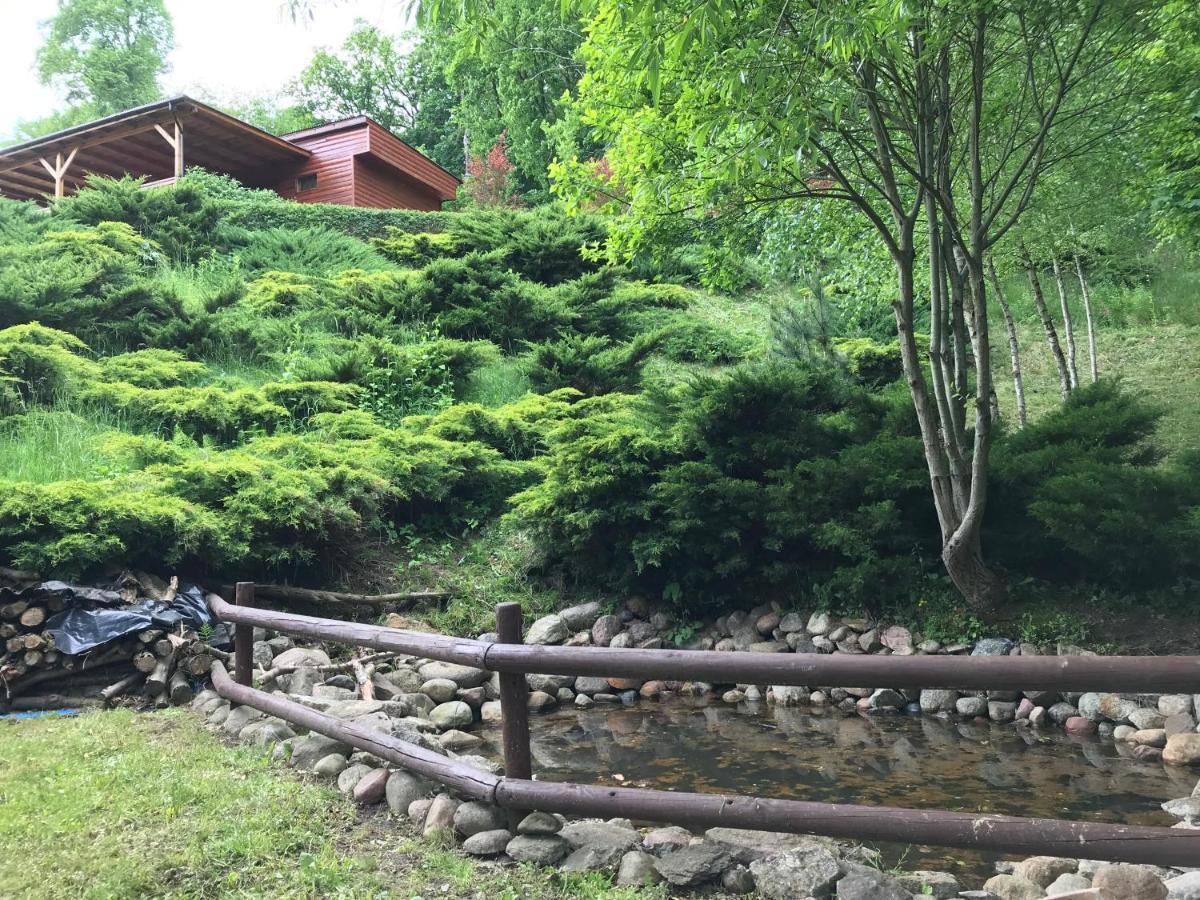 Domek Letniskowy "Domek W Zieleni" Kaszuby Lapino Esterno foto