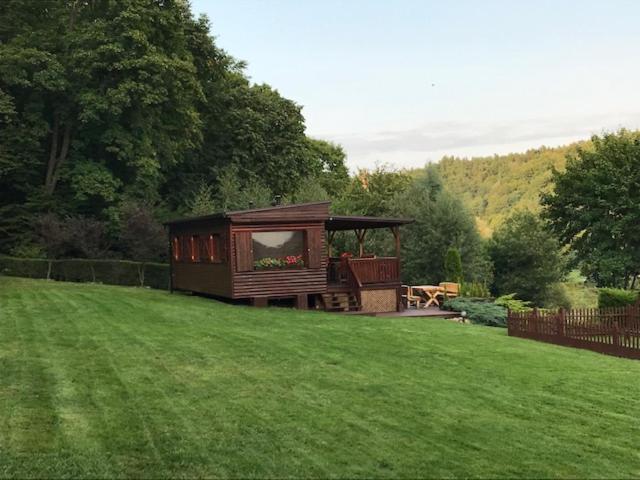 Domek Letniskowy "Domek W Zieleni" Kaszuby Lapino Esterno foto